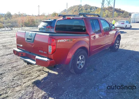 2012 Nissan Frontier Pro-4X z USA, uszkodzony, nr VIN 1N6AD0EV3CC445474